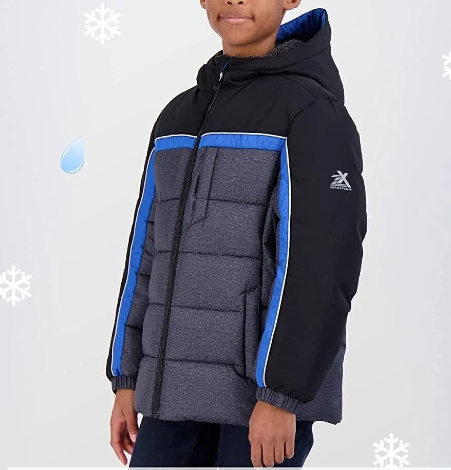 ZeroXposur Little Boy's Dark Heather Antarctica Puffer Jacket - Size 4/5 - NWT - Image 4 of 4
