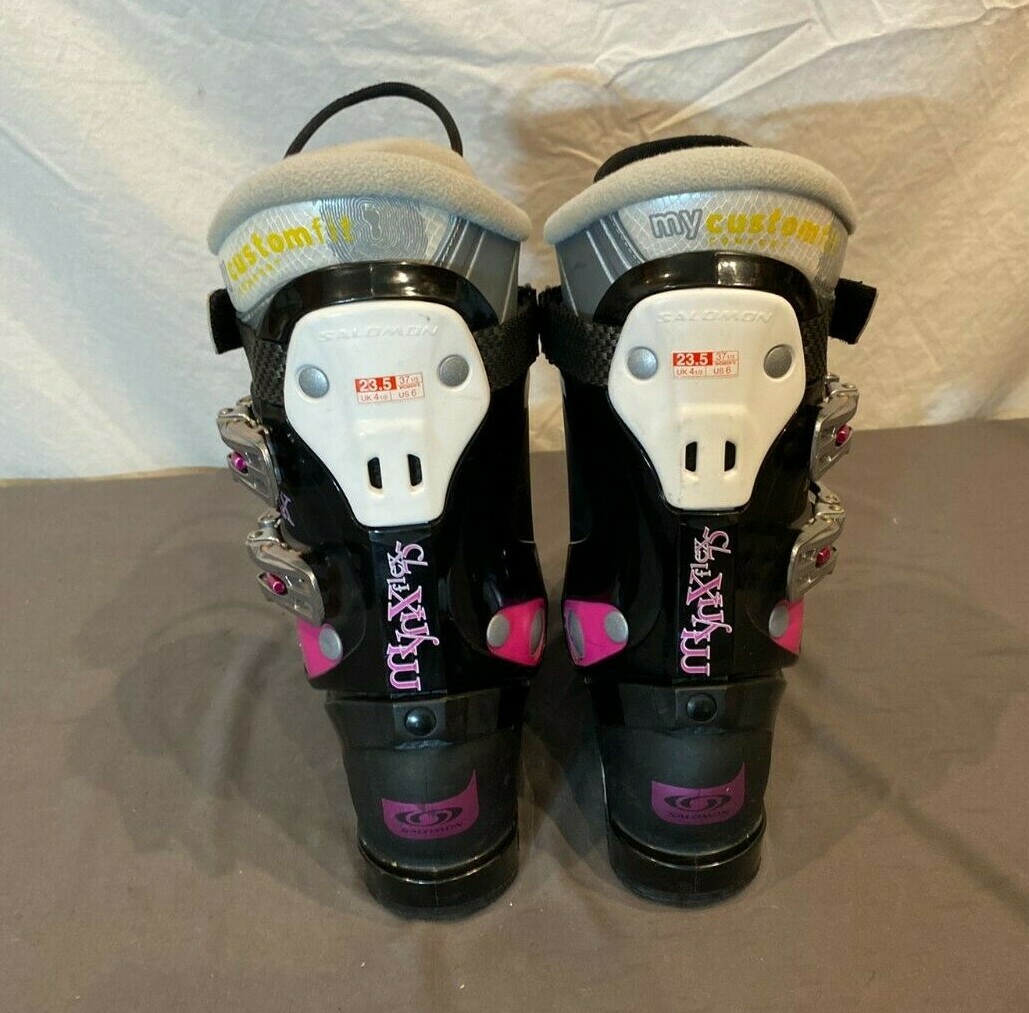 Stivali da sci alpino Salomon Mynx Flex 75 3D micro regolabili fibbia MDP 23 5 US 6