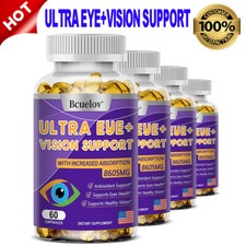 Lutein, Zeaxanthin, Bilberry Extract - Eye Support and Vision Health support