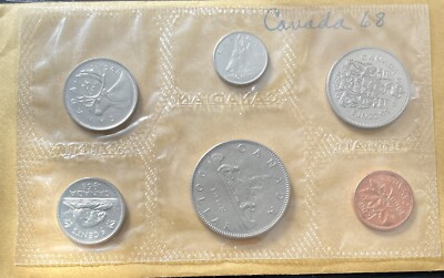  Canadian Mint プルーフ硬貨10年セット 1968 Canada Proof Like Uncirculated Canadian Coin Set With Card | eBay