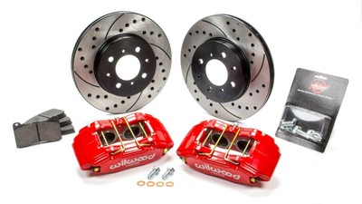 Wilwood 14012996DR Forged Brake Caliper Discs Pads - Red for sale 
