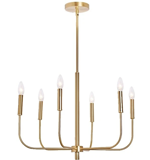 Brass Dining Room Chandeliers & Ceiling Fixtures