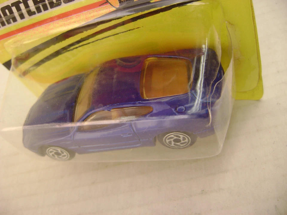 1993 MATCHBOX SUPERFAST 63 BLUE ASTON MARTIN DB-7 LAGONDA NEW ON CARD - Image 4 of 4