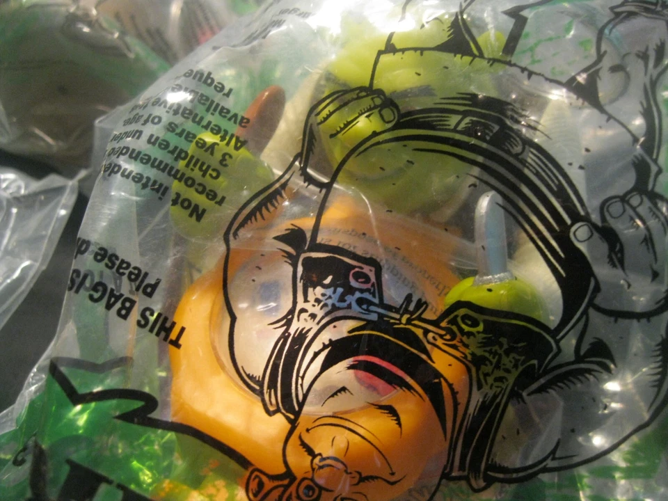 史莱克完整 9 件套玩具套装全新带包装汉堡王 2001 — 第 4/4 张图片