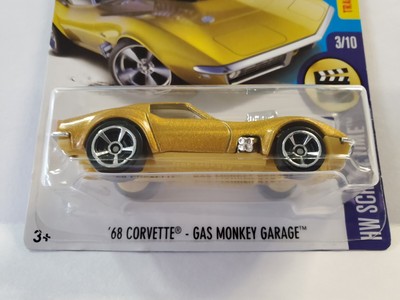 2017 Hot Wheels HW Screen Time Series #3/10!  68 CORVETTE GAS MONKEY GARAGE