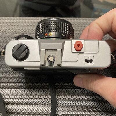Vintage Yunon YN 500 50mm Film Camera Point And Shoot With Strap
