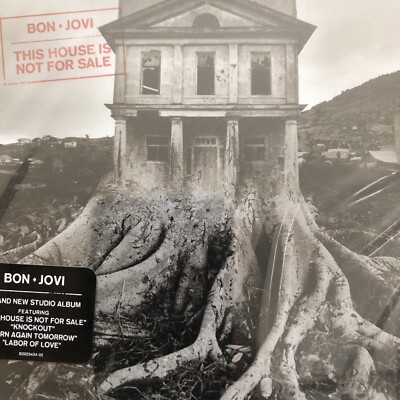 Sealed New BON JOVI THIS HOUSE IS NOT FOR SALE ISLAND RECORDS CD 