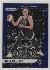 2024 Panini Prizm WNBA Blue Velocity Prizm Megan Gustafson #78 1a1r