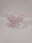 Fenton Pink Iridescence 95th Anniversary  Bowl 8"x4"