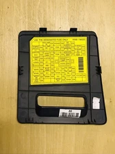 2012-2017 Kia Rio Interior Fuse Box Access Panel Cover Lid Black OEM