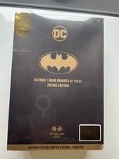 Mcfarlane  Batman Dark Knights of Steel Gold Label Patina Edition 7  Figure  NEW