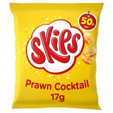 Skips Prawn Cocktail Crisps 17g (Pack of 30)