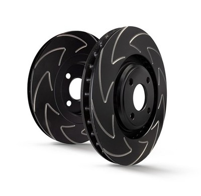 EBC High Carbon Blade Disc Black BSD1283 Hinterachse für VW Caddy 3 u.a.