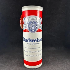 1980s ANHEUSER BUSCH BUDWEISER BEER CAN TELEPHONE ONE PIECE ORIGINAL PACKAGE VTG
