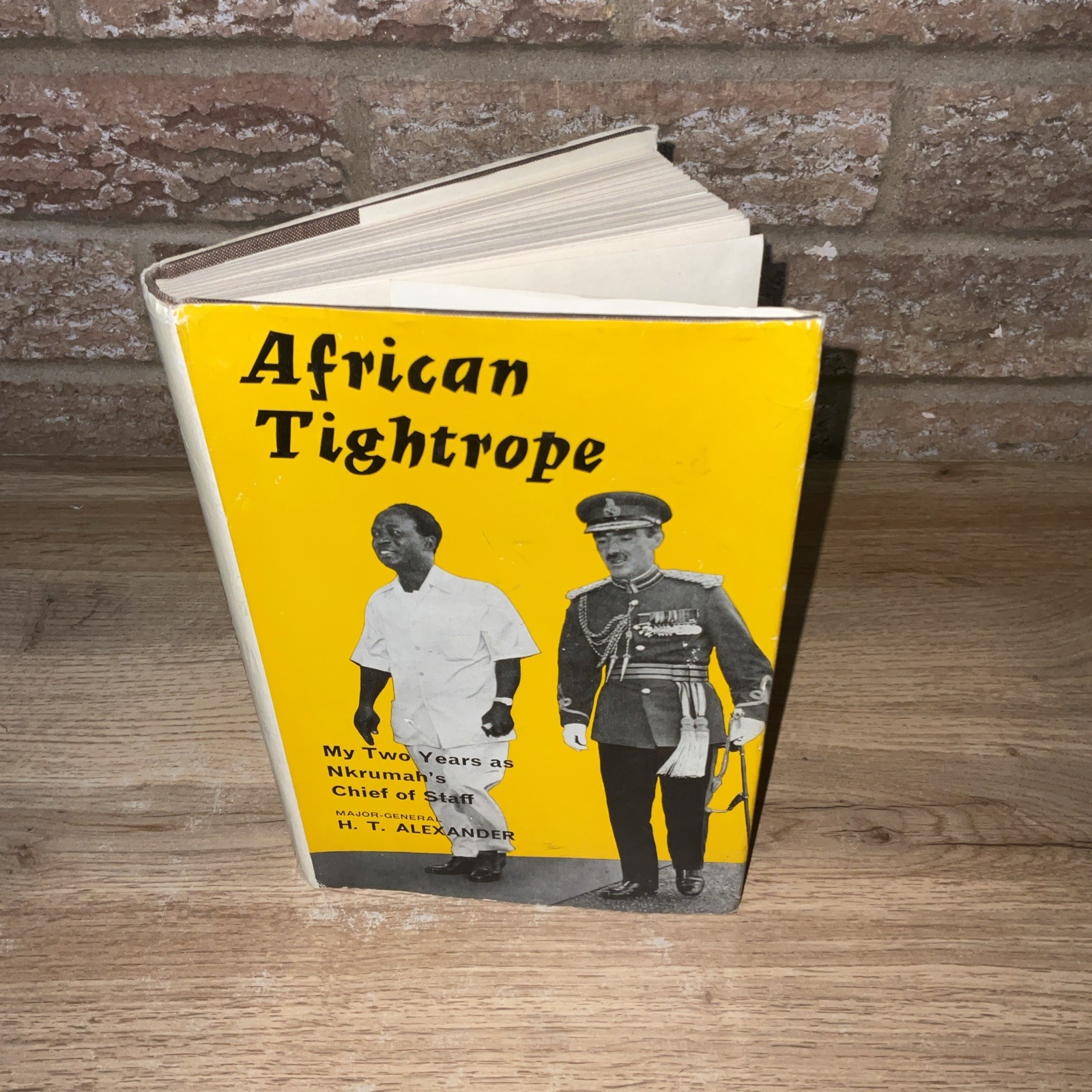 Africian Tightrope H T Alexander 1966 HB DJ