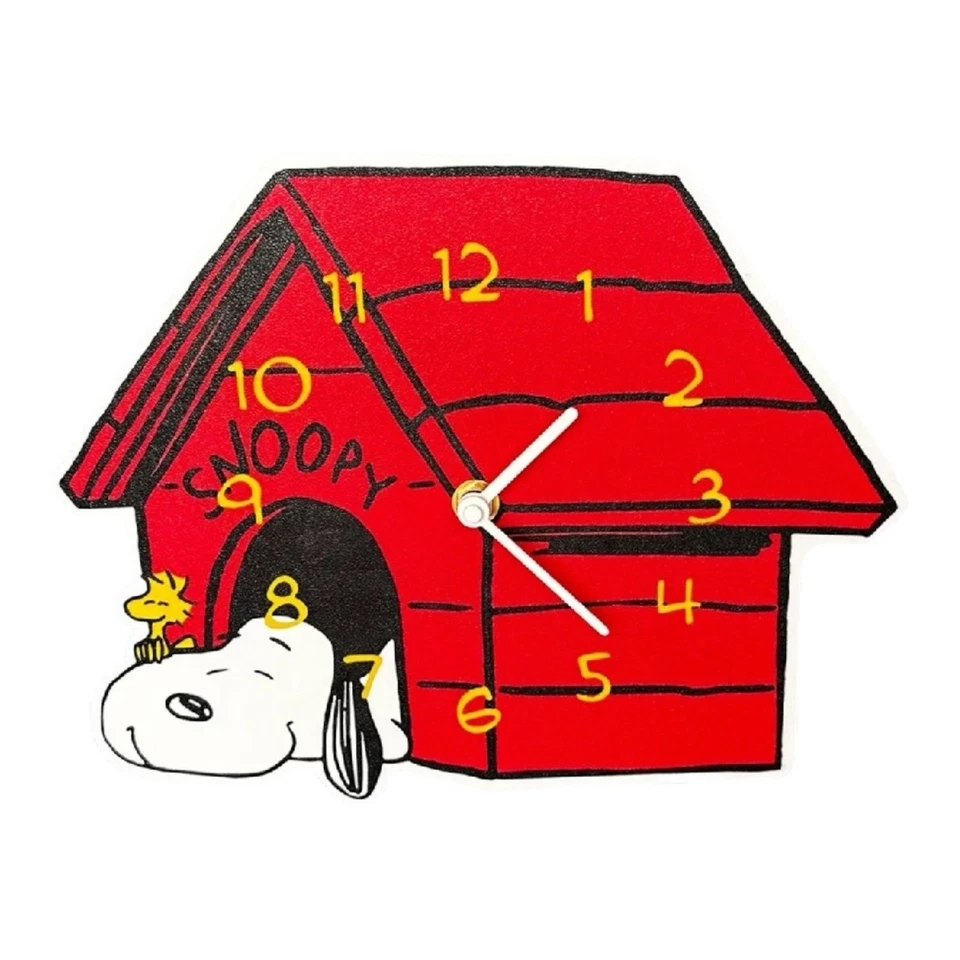 Peanuts Snoopy Battery-Powered Clock