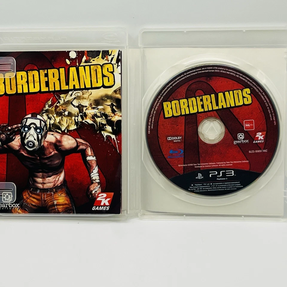 Borderlands (Sony PlayStation 3, 2009) PS3 CIB + Manual - Image 3 of 4