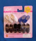 Vintage Mattel 2001 Ken Little Extras Shoes 68715 New Sealed Original Package