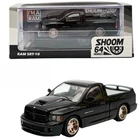 SHOOM64 1:64 BLACK - 2003 DODGE RAM SRT-10 PICKUP TRUCK