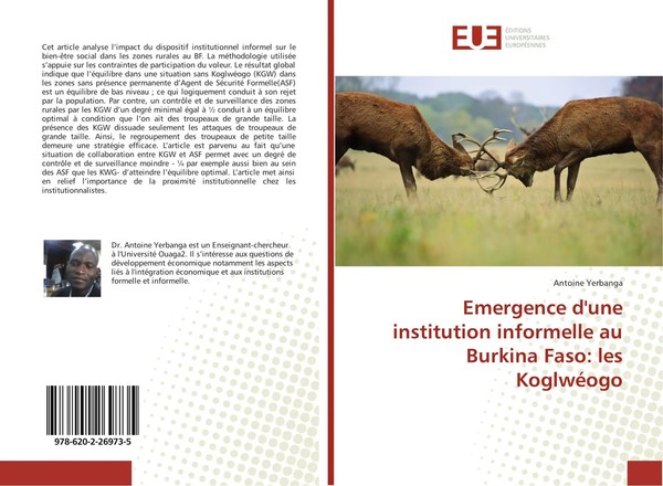 Antoine Yerbanga | Emergence D'une Institution Informelle Au Burkina Faso:...-image