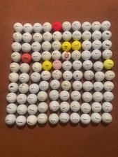 100 VERY GOOD QUALITY USED GOLF BALLS 35P  A BALL!!