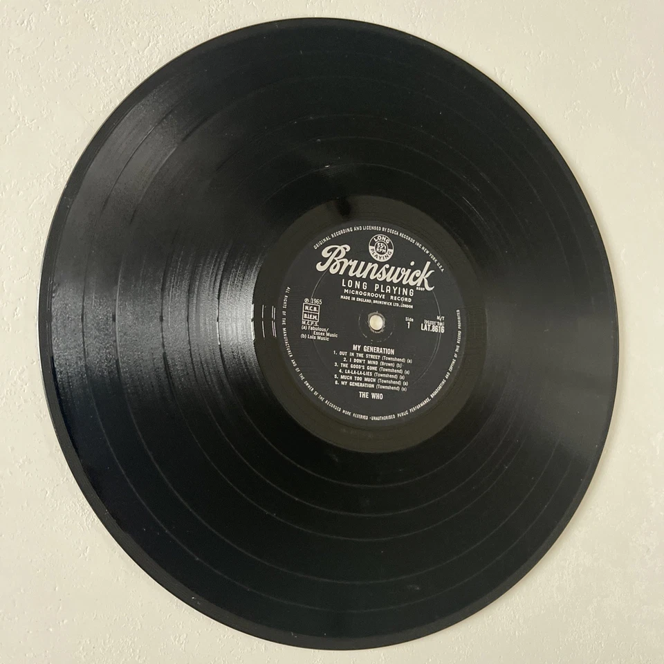 The Who-My Generation 1st UK *Mono* Press w/Original Inner *A1/B1* VG/VG - Image 2 of 4