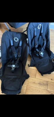 Bugaboo Donkey5 Sitz Stoff schwarz X2