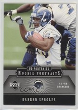 2005 Upper Deck Portraits Rookie Portraits 11/425 Darren Sproles #125 0a1