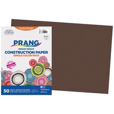 Prang/SunWorks Construction Paper 12x18" Dark Brown