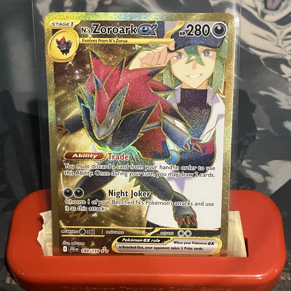 25+ N's Zoroark Ex 189/159 Sv09: Journey Together for sale