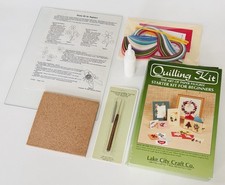 Quilling Starter Kit Filigree Designer Board  Paper Strips Lake City Craft Co.