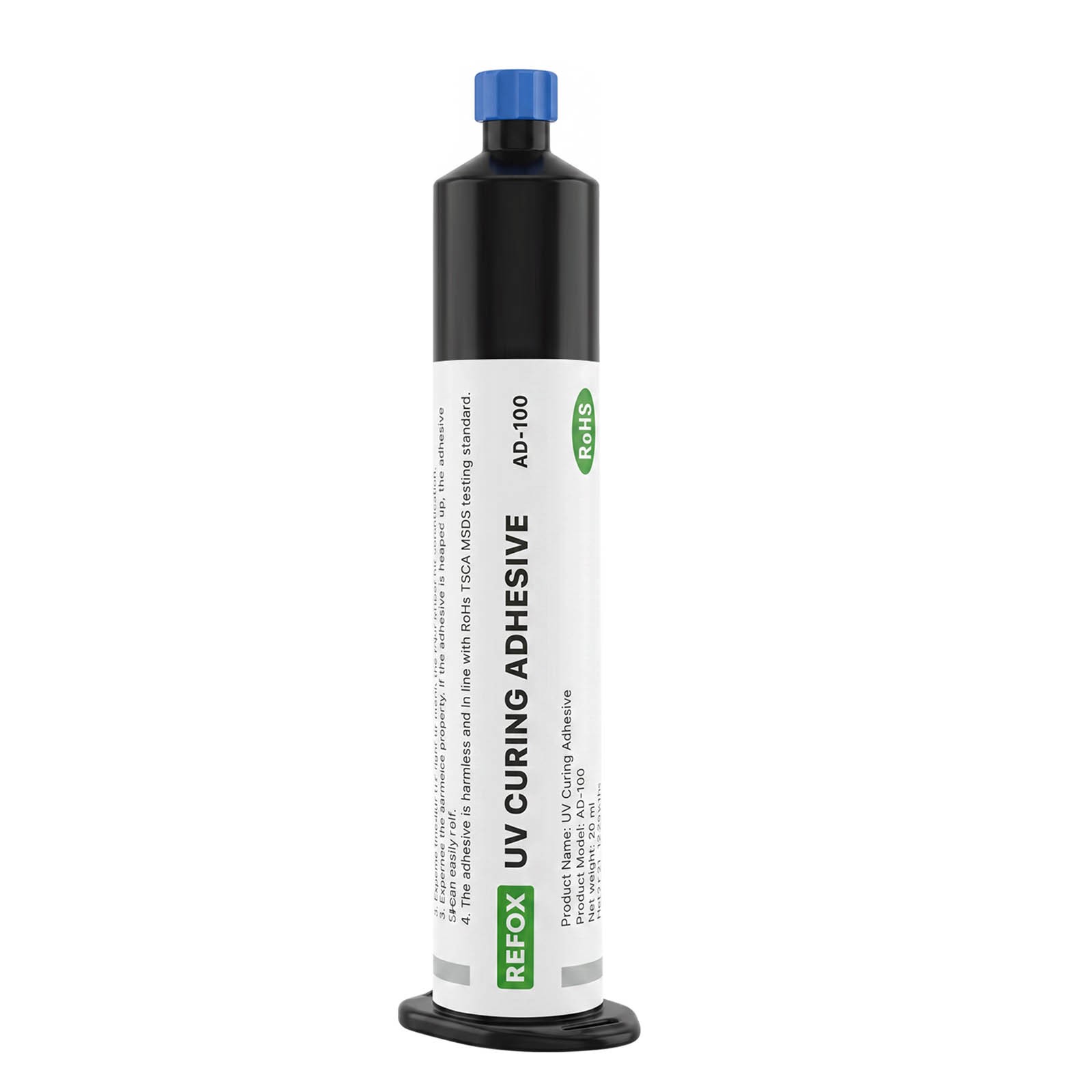 Colle UV Avizar 50ml étanche pour vitre arrière et châssis de smartphone