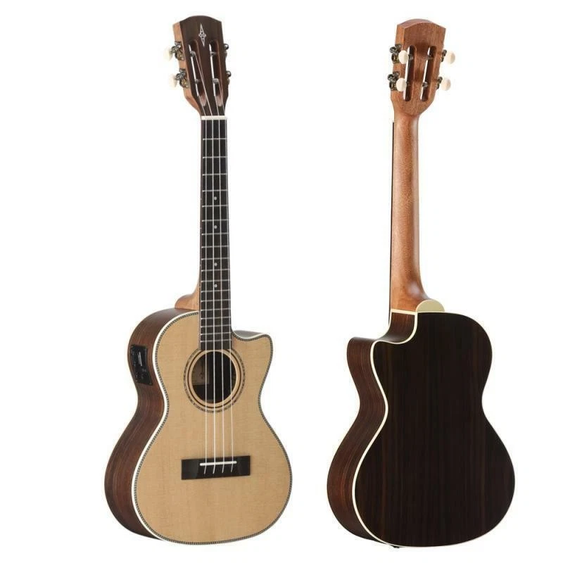 Alvarez Artist AU70CCE Concert Ukulele Acoustic / Electric cutaway Solid spruce  - Image 2 of 2