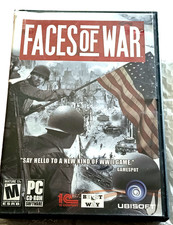 Faces of war PC CD ROM Software wwll game Mature 17