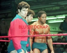 TONY GAREA-RICK MARTEL & TONY ATLAS WRESTLER 8 X 10 WRESTLING PHOTO WWF