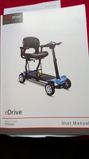 Motion Healthcare eDrive Automatic Folding Mobility Scooter With Remote (Tested)