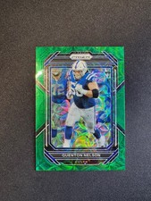 2022 Panini Prizm Quenton Nelson Green Scope #124 Indianapolis Colts #d 56/75
