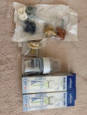 Baby bottles and pacifiers