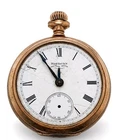 Antique Waltham Pocket Watch Gold Filled Roman Dial Parts Repair