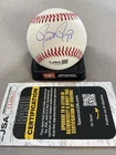 VOICE OF THE SEATTLE MARINERS- RICK RIZZS AUTOGRAPH ROLB BASEBALL JSA CL60621