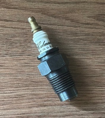 Hulman & Co. SPARK PLUG vtg antique early rare NOS-