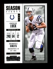 2017 Panini Contenders Season Ticket #16 Andrew Luck Indianapolis Colts QTY