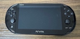 Near Mint PS Vita PCH-2000 Sony PlayStation Console Black Tested And Working