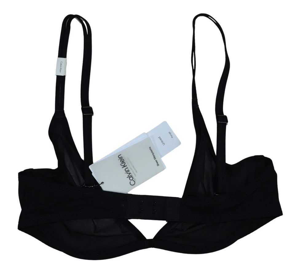 Sujetador para mujer Calvin Klein Sheer Marquisette con aros moldeador claro nuevo con etiquetas Foto 3 de 4