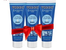 VICCO Ayurvedic Shaving Cream Plain - 70 Gm Pack Of 3 - Free Shipping