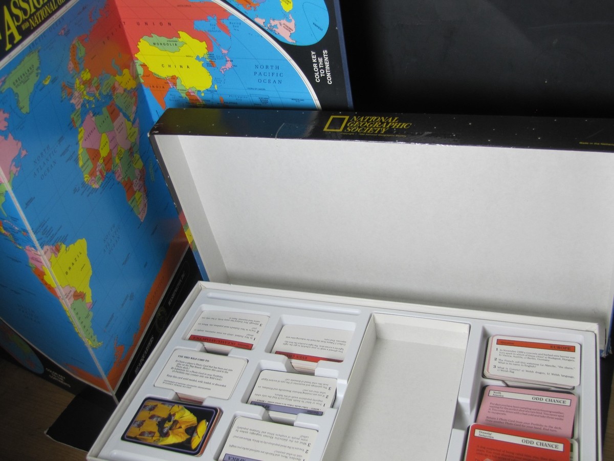 On Assignment with National Geographic vintage board game | eBay