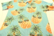No MFG's Tag found : Men's SS, Pineapple Shirt, XXL, Pre-Shrunk