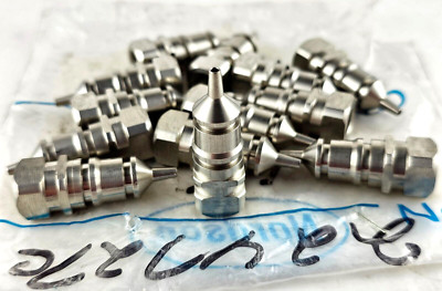 NEW Genuine Nordson 224727C Flow Air Nozzle For Tribomatic Feed Pump Bag of 14