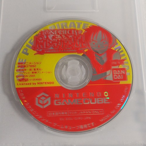Japanese One Piece Pirates Carnival No Slipcover Japan GameCube US Seller - Picture 4 of 5