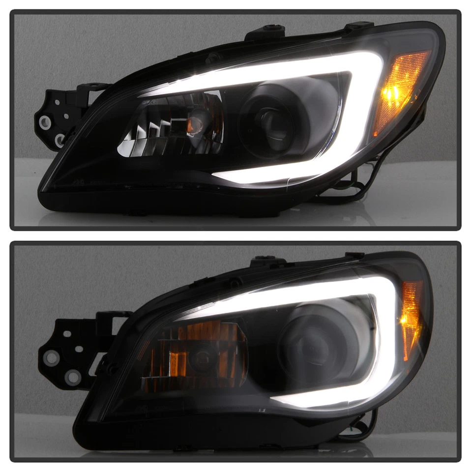 Faros proyectores de tubo LED DRL izquierda+derecha para Subaru Impreza WRX 2006-2007 Foto 4 de 4